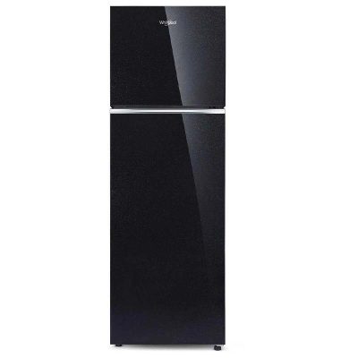 Whirlpool 235 Litre 2 Star Crystal Black Frost Free Double Door Refrigerator